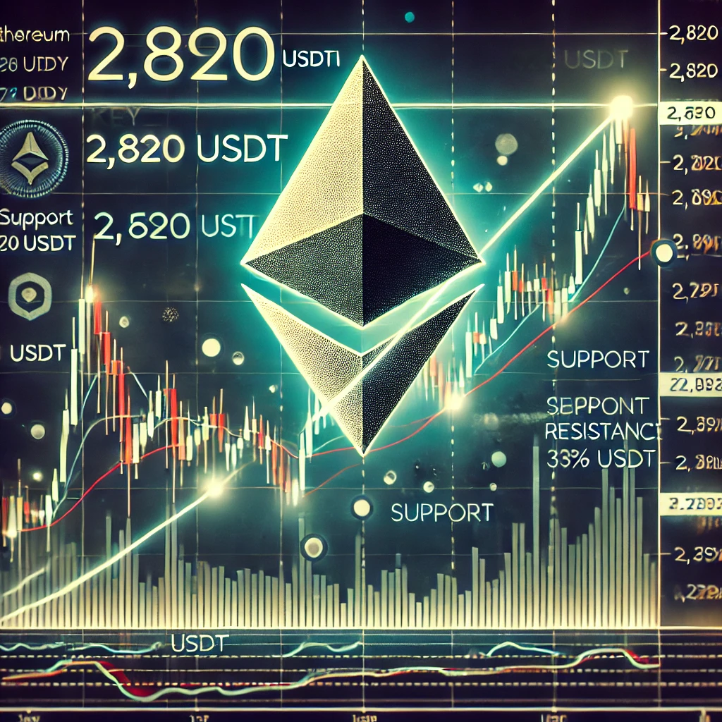 grafico tecnico di Ethereum (ETH